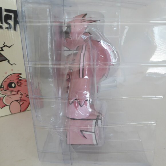 NEW 2008 9” TOY2R SMASH PINK GORILLA DESIGNER ART URBAN VINYL FIGURE - Picture 9 of 11